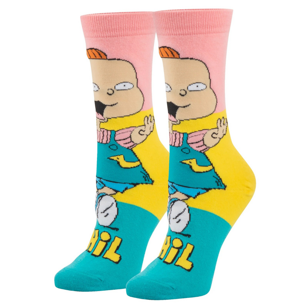(CLEARANCE) "Phil and Lil Women" Cotton Crew Socks by ODD Sox - Women's