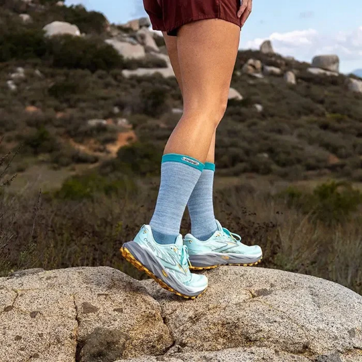 Chaussettes de course mi-lourdes Trail Crew par Injinji