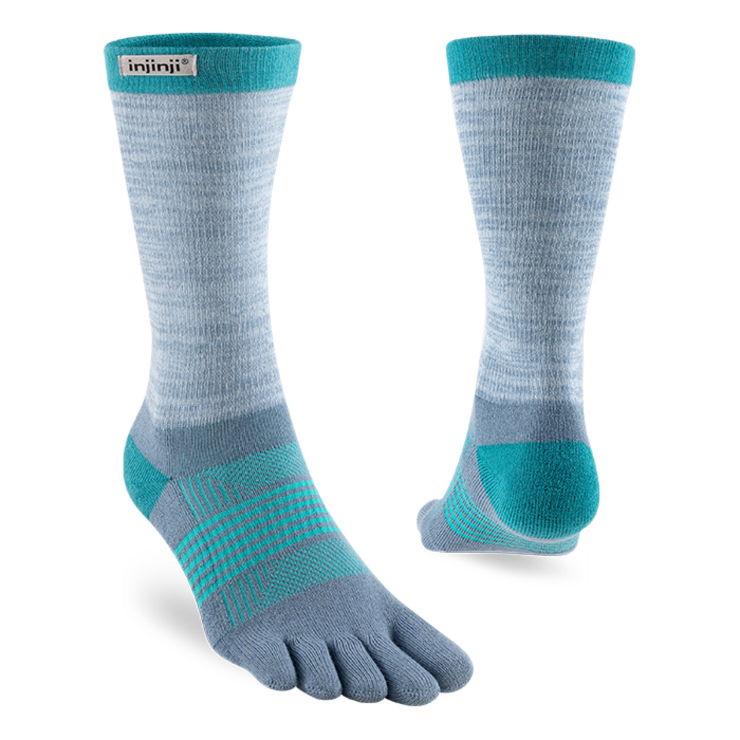 Chaussettes de course mi-lourdes Trail Crew par Injinji