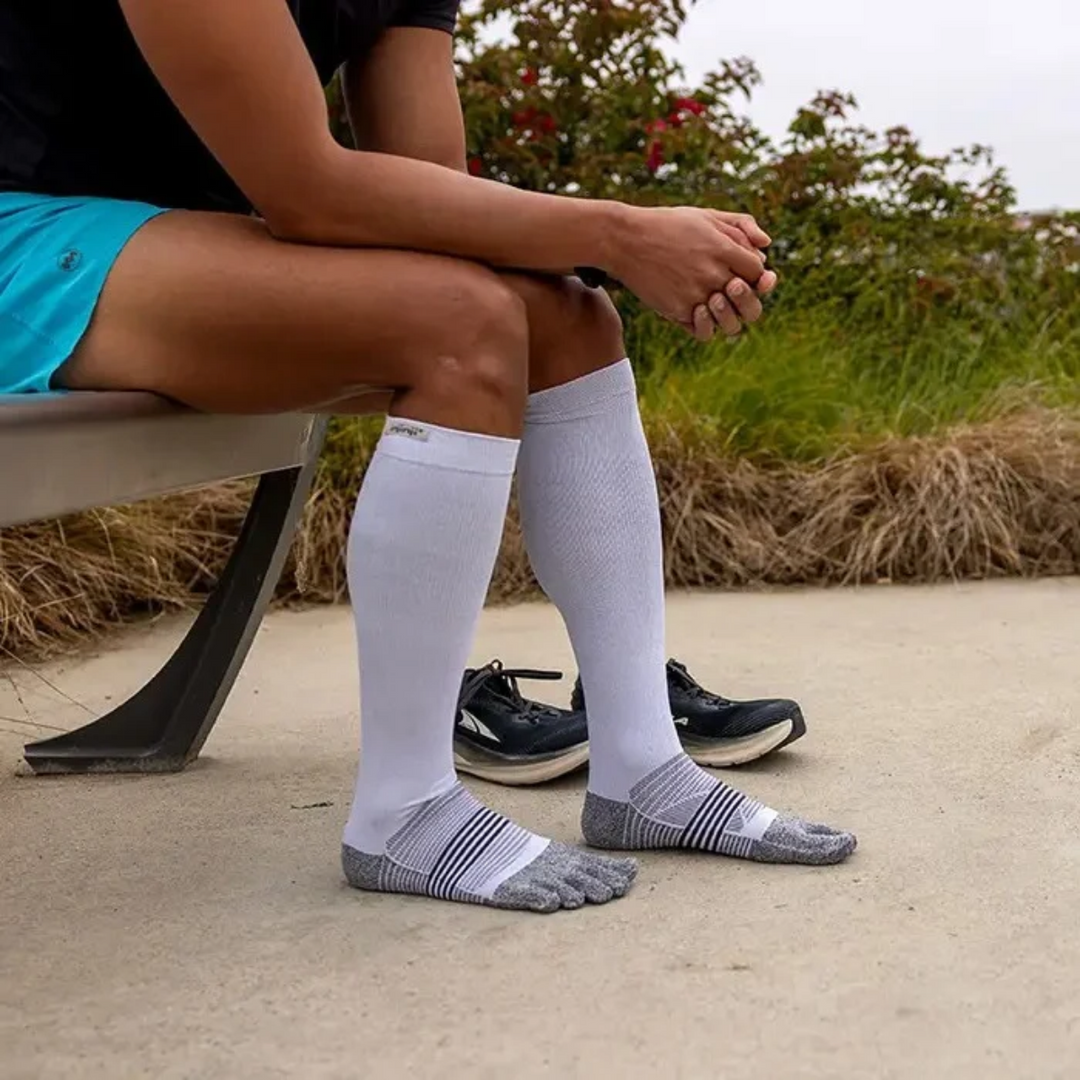 Over the calf Compression Toe Socks by Injinji - Unisex