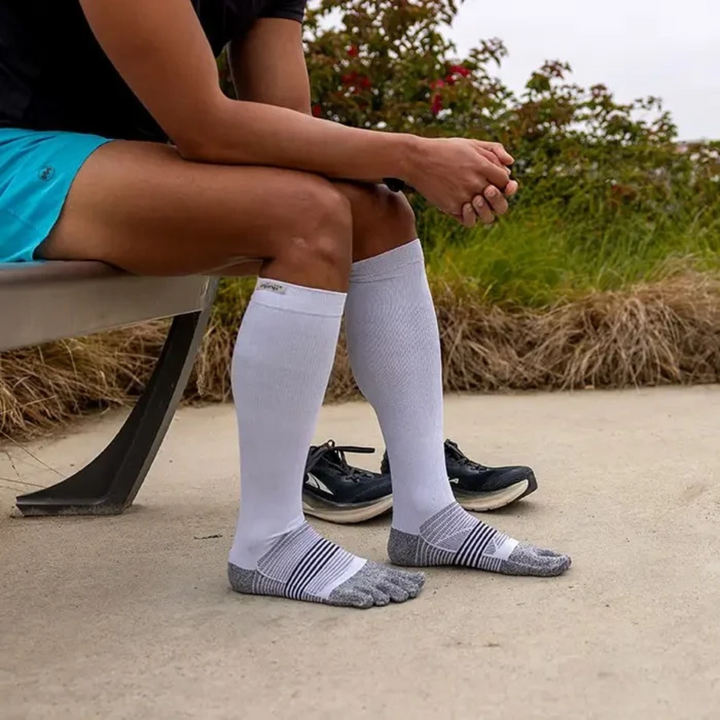 Over the calf Compression Toe Socks by Injinji - Unisex