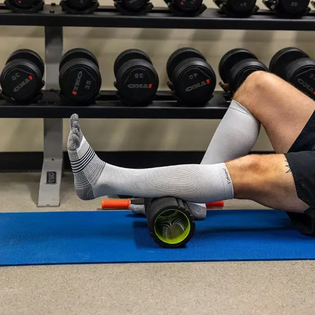 Over the calf Compression Toe Socks by Injinji - Unisex