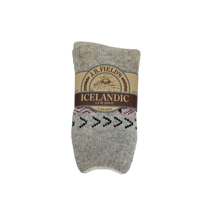 thick thermal socks with a pattern