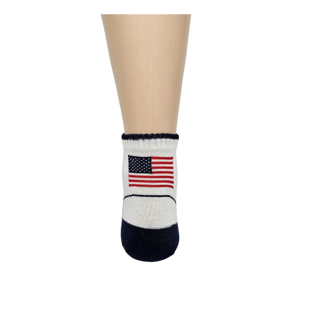 3 PAIR - J.B. Field's World Cycling 1/4 Length Athletic Sport Socks (CLEARANCE)