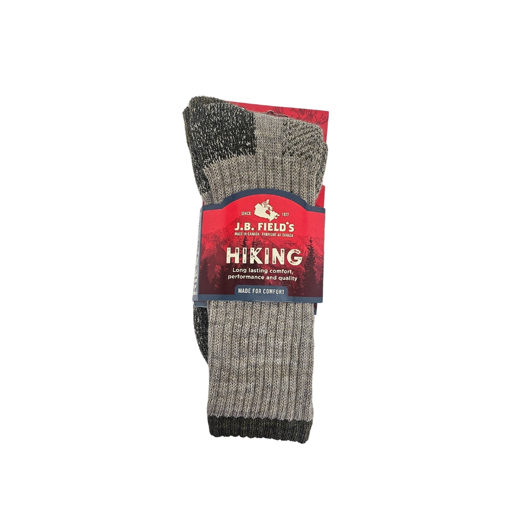 J.B. Field's Power Hiker Wool & Acrylic Hiking Socks (CLEARANCE) - LARGE