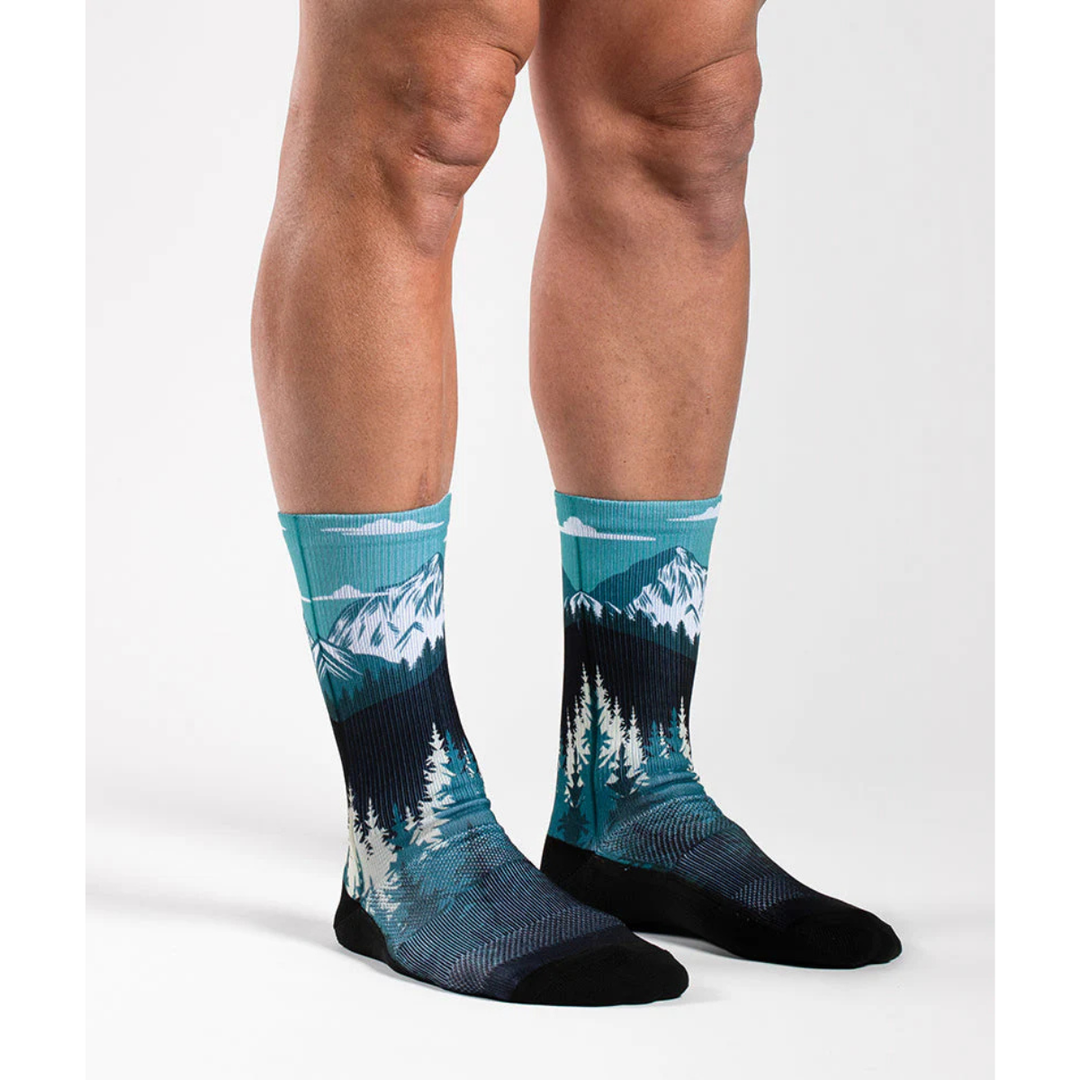 "Free Ride" Performance Crew Running Socks by Outway