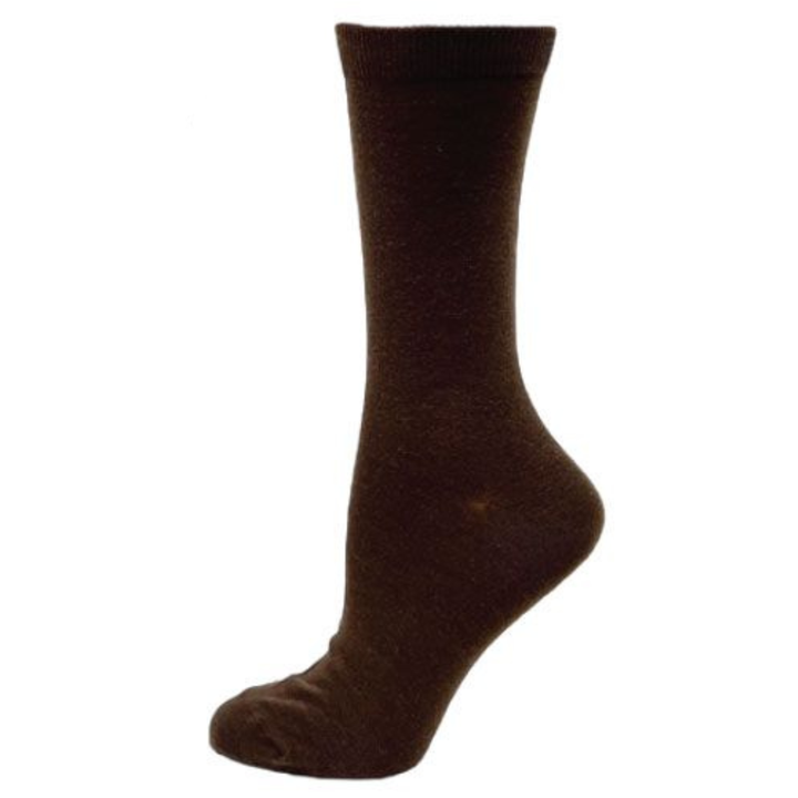 Copper-Infused Plain Crew Socks by KEY