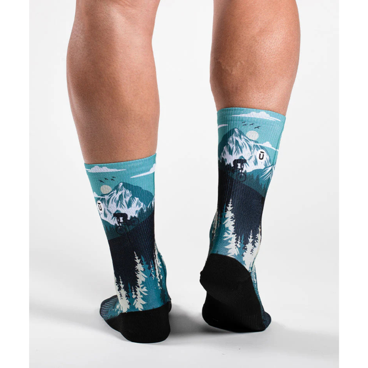 "Free Ride" Performance Crew Running Socks by Outway