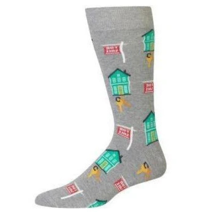 Chaussettes en coton « Realtor » par Hot Sox 
