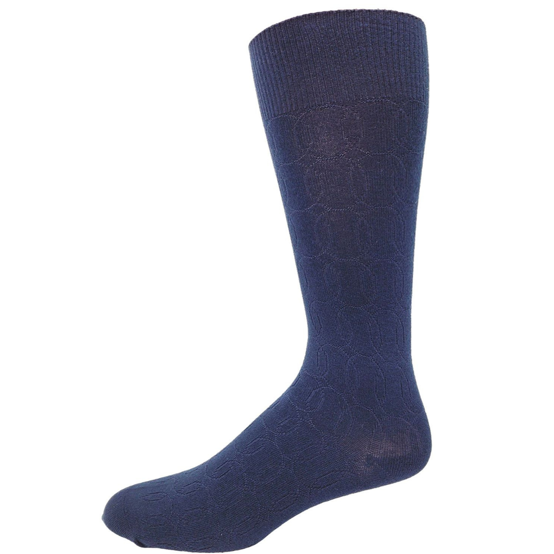 Chaussettes diabétiques en bambou « Diamond Block » de Wellness - Grande