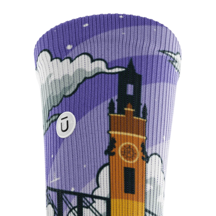 "Montreal" Performance Crew Running Socks by Outway