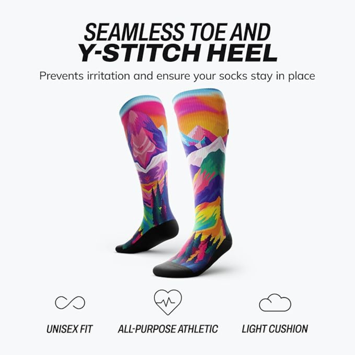 "Nature Trip" Knee High Compression Socks by Outway