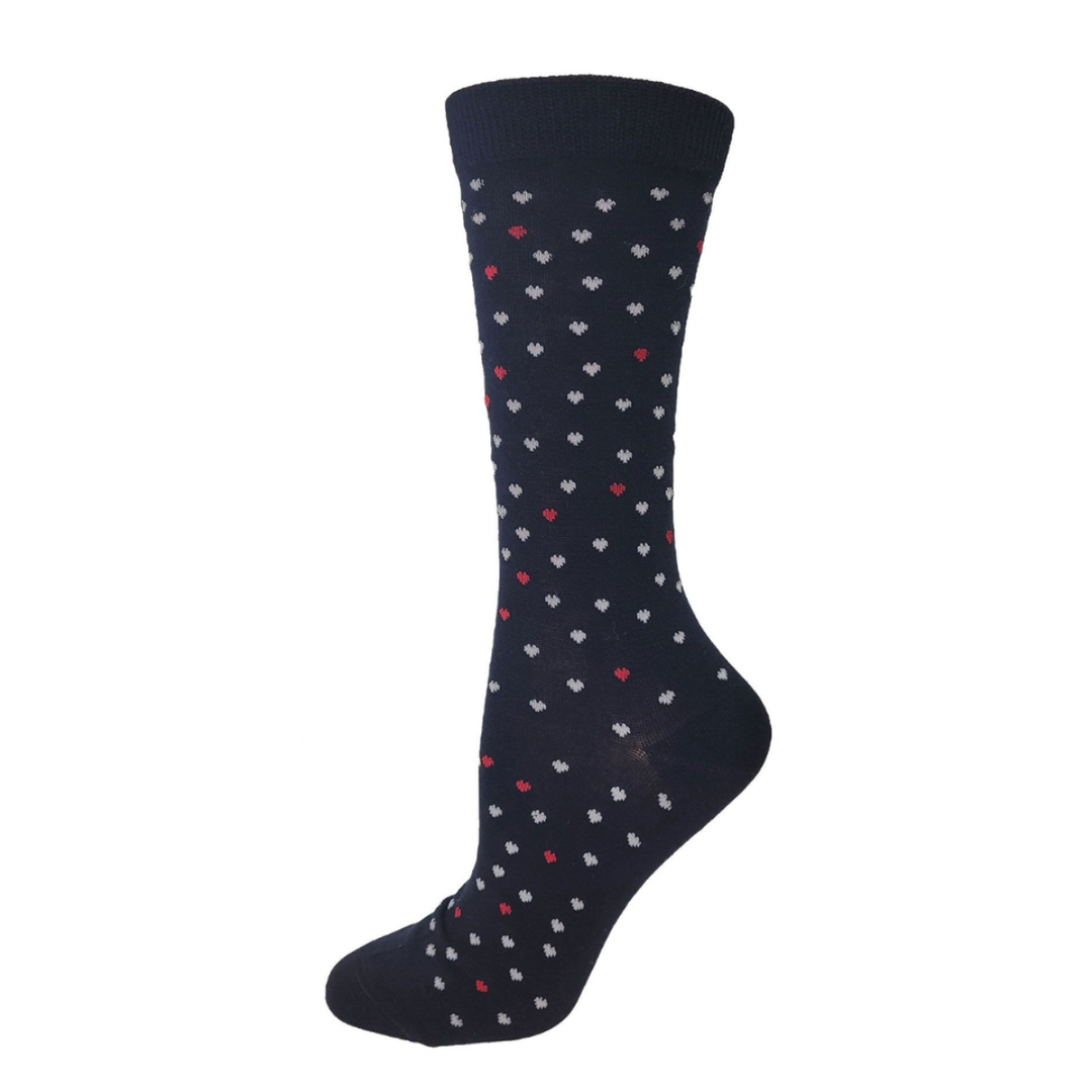 Chaussettes pour diabétiques « Argyle » en coton de Wellness - Grande