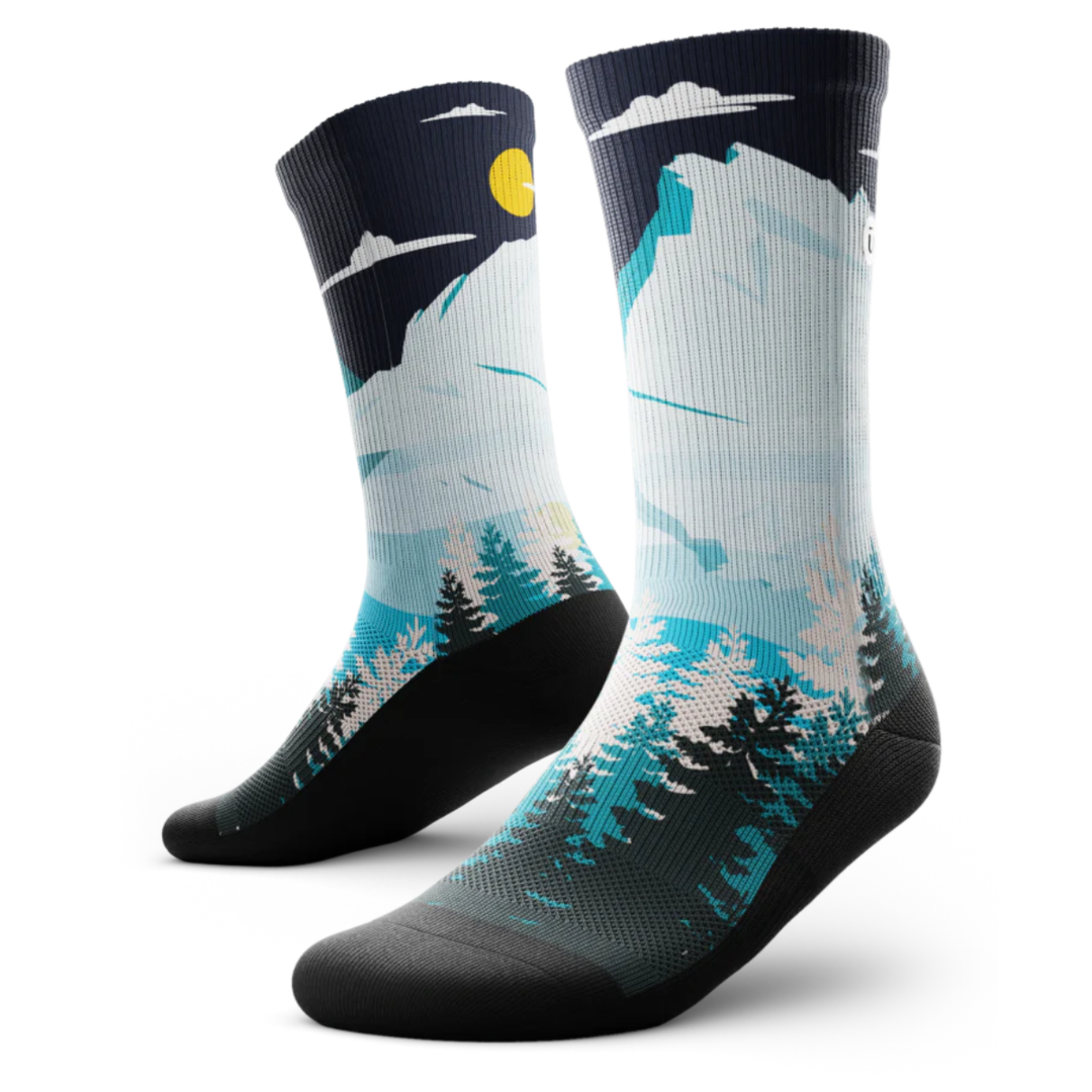 "Banff" Performance Crew Running Socks by Outway