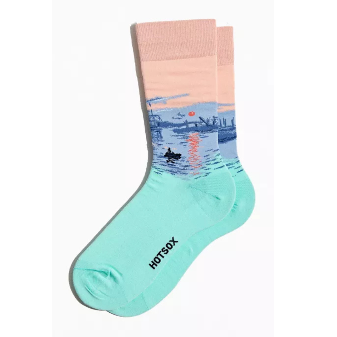 Chaussettes mi-mollet en coton « Golf Balls » Hot Sox - Taille L 