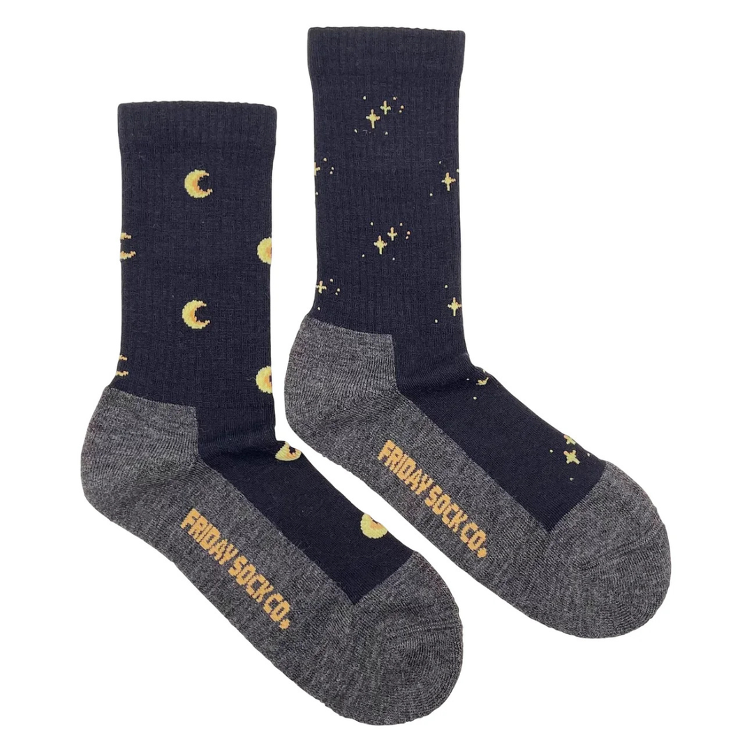 Chaussettes en coton à motif de paysage « Bouclier canadien » de Friday Sox Co