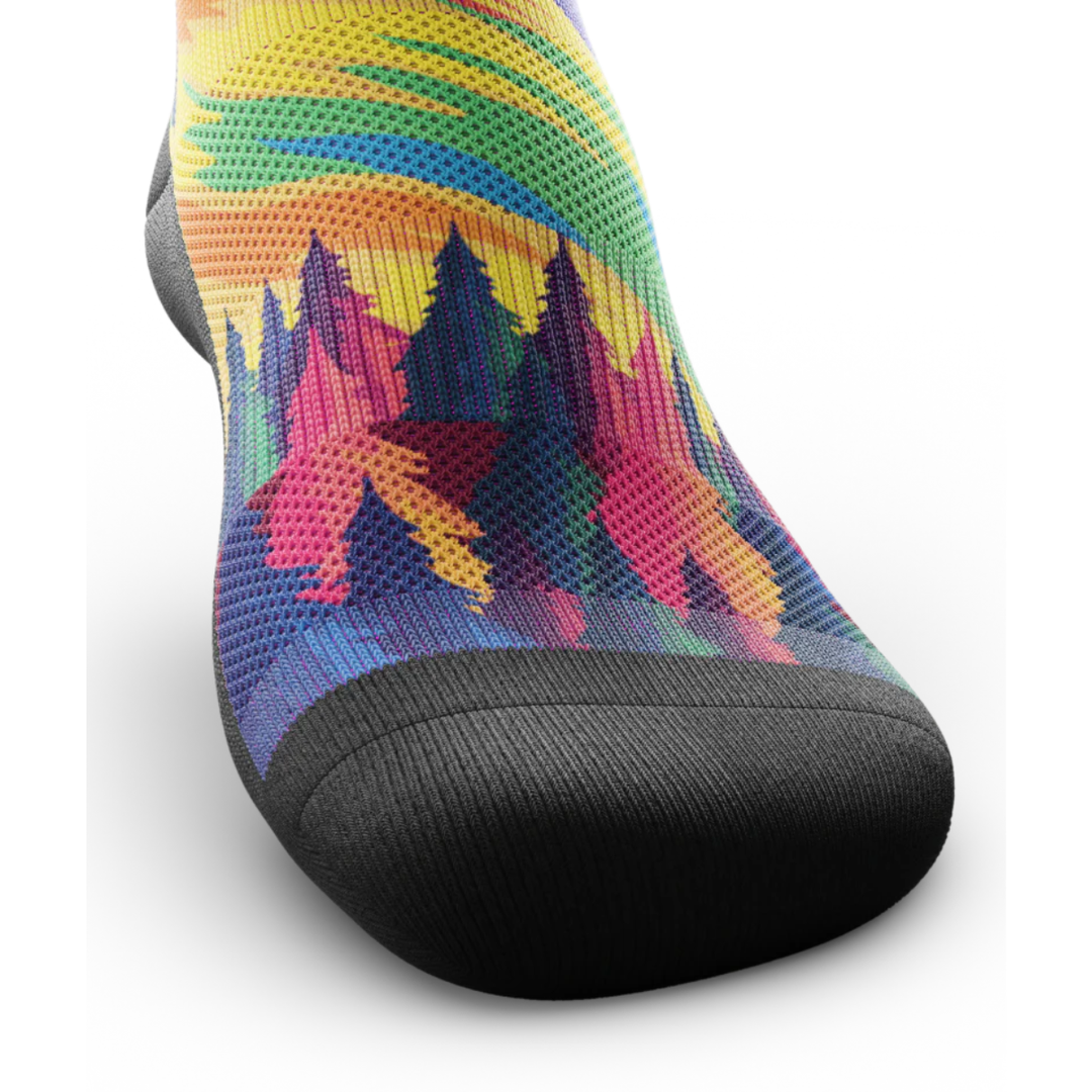 "Nature Trip” Performance Crew Running Socks by Outway
