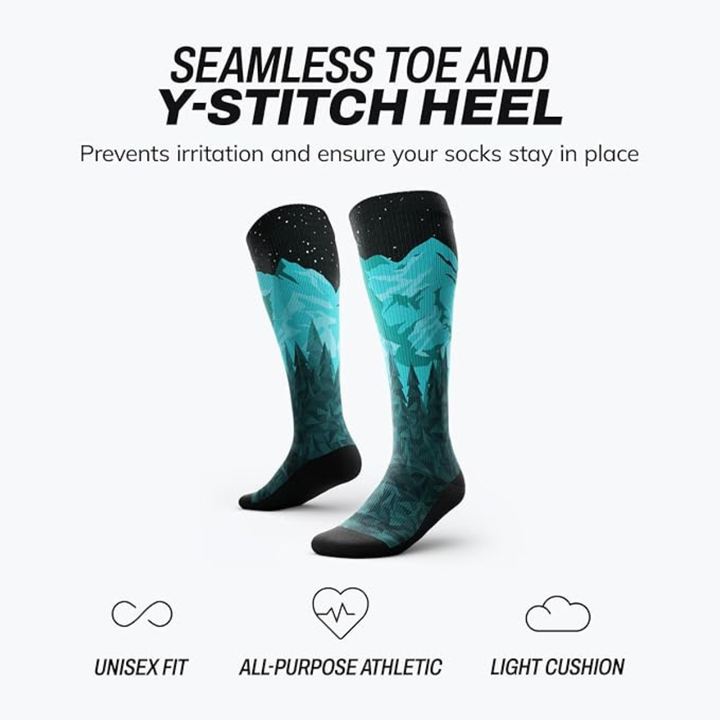 "Take a hike" Knee High Compression Socks by Outway