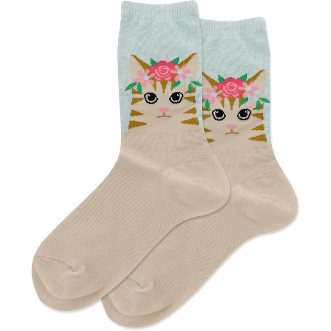 Chaussettes en coton « Cat Mom » par Hot Sox - Medium 