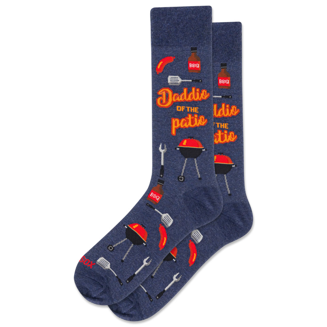 Chaussettes mi-mollet en coton « Golf Balls » Hot Sox - Taille L 