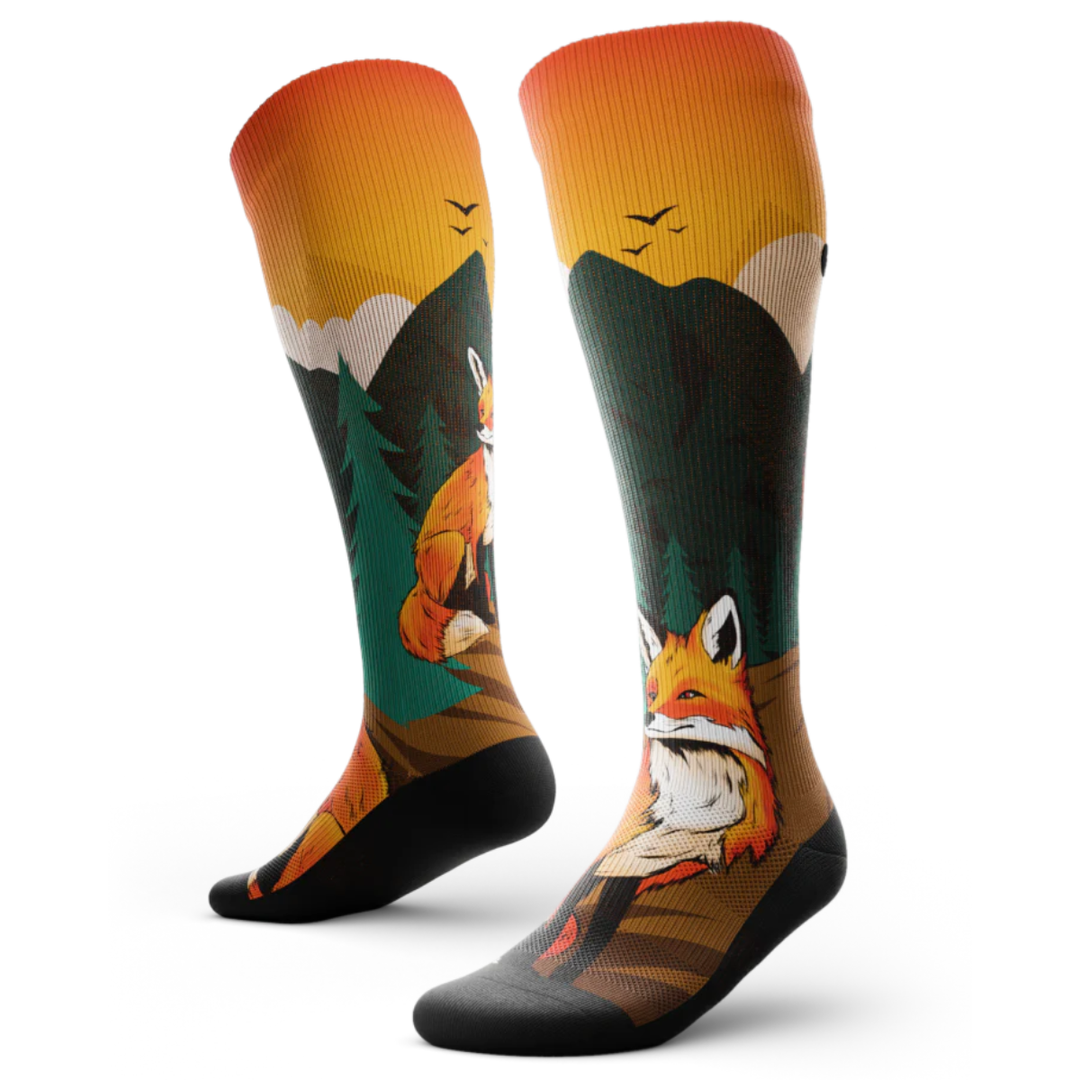 "Zero Fox" Knee High Compression Socks by Outway