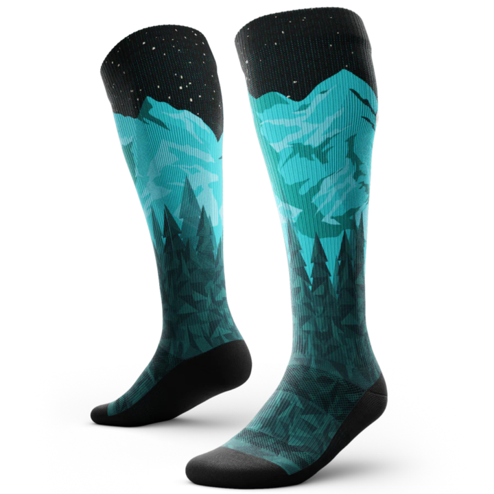 "Take a hike" Knee High Compression Socks by Outway