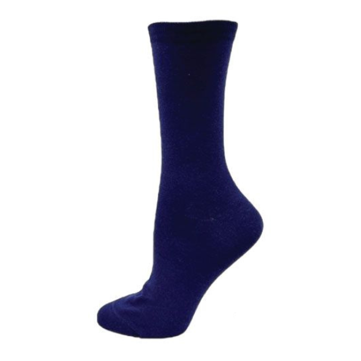 Copper-Infused Plain Crew Socks by KEY