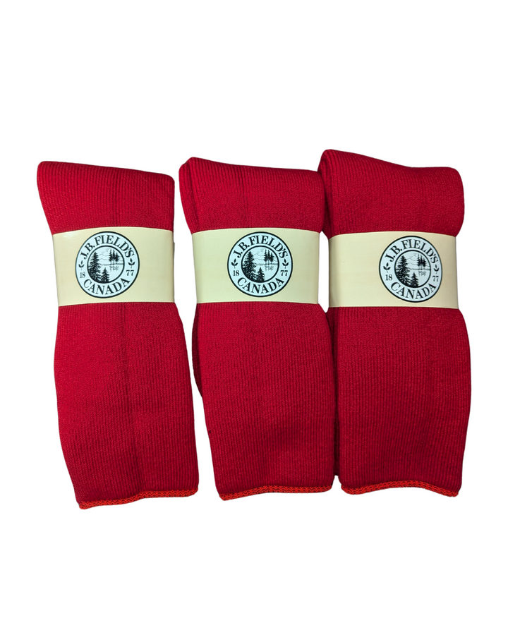 3 PAIRES - Chaussettes thermiques en laine mérinos islandaises « 30 Below Classic » de JB Field (LÉGÈREMENT IMPARFAITES)