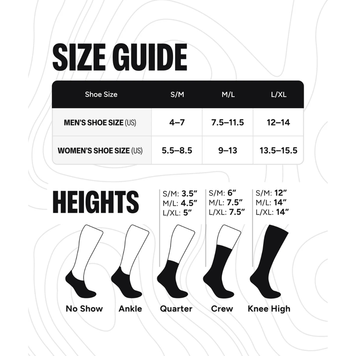 Chaussettes de course Performance Crew « Bam » par Outway 