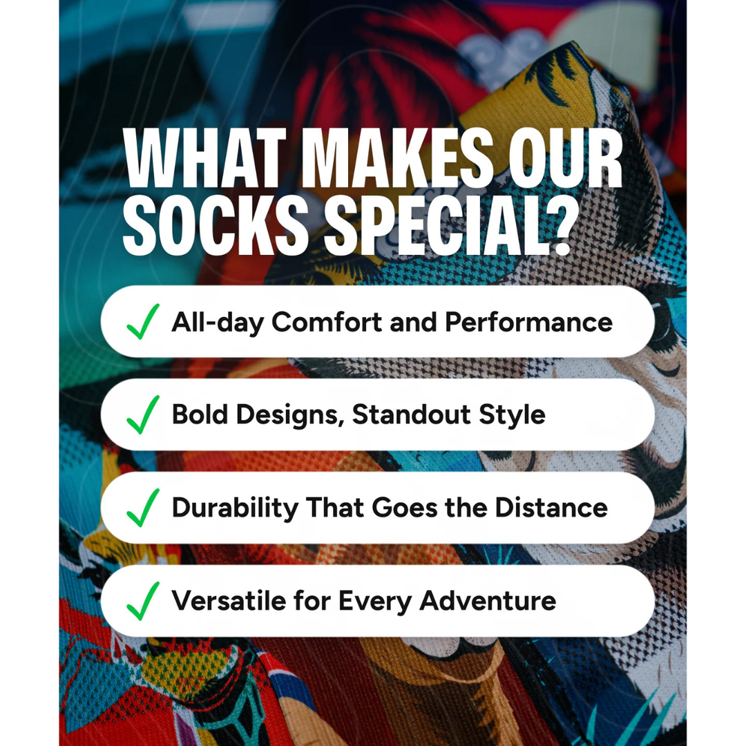 "Moonlight Drift" Performance Crew Running Socks by Outway