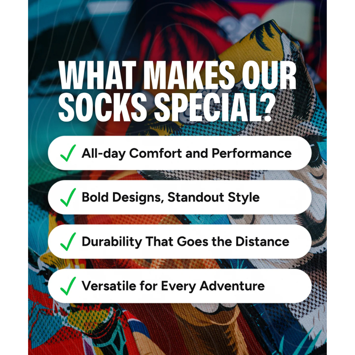 Chaussettes de course Performance Crew « Bam » par Outway 