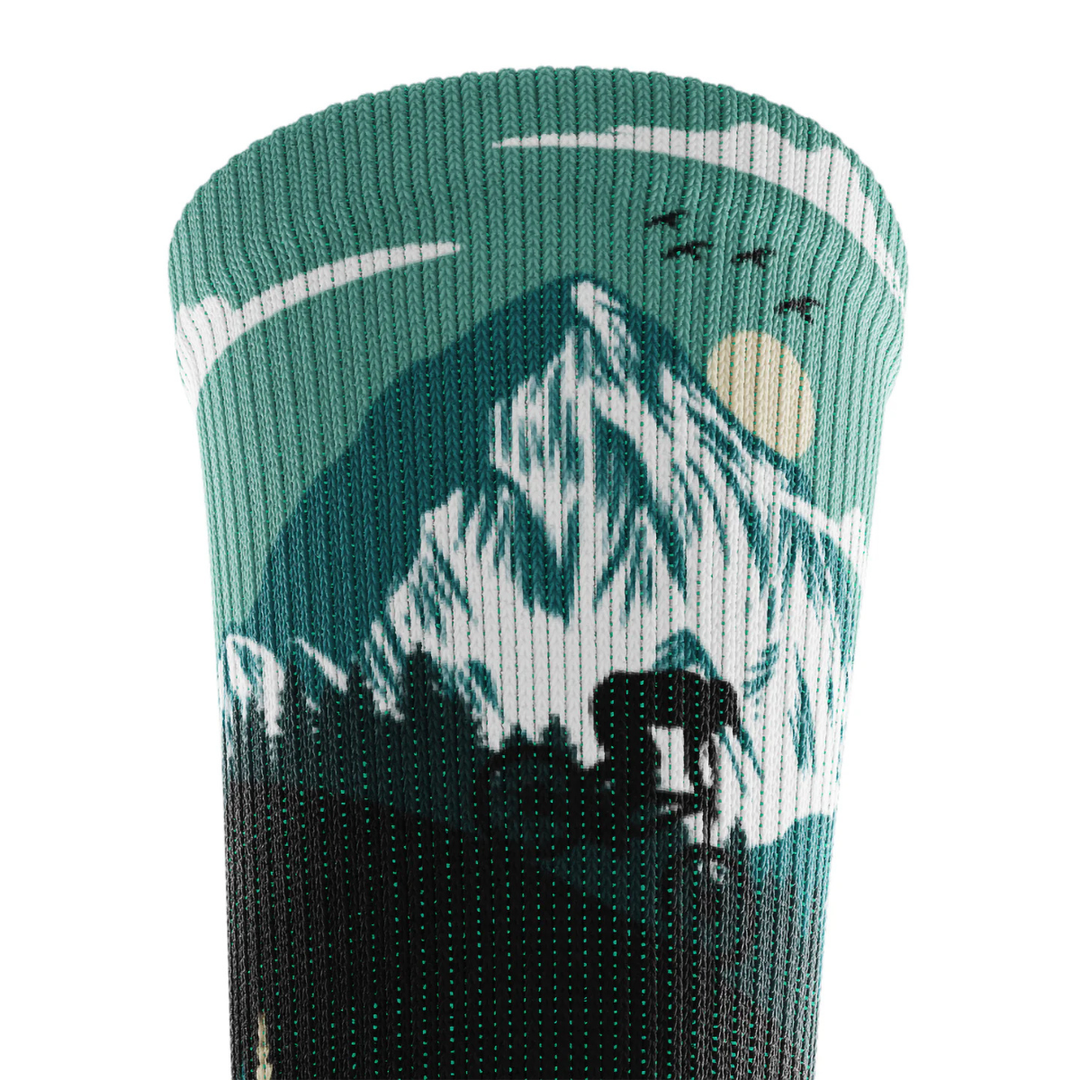 "Free Ride" Performance Crew Running Socks by Outway