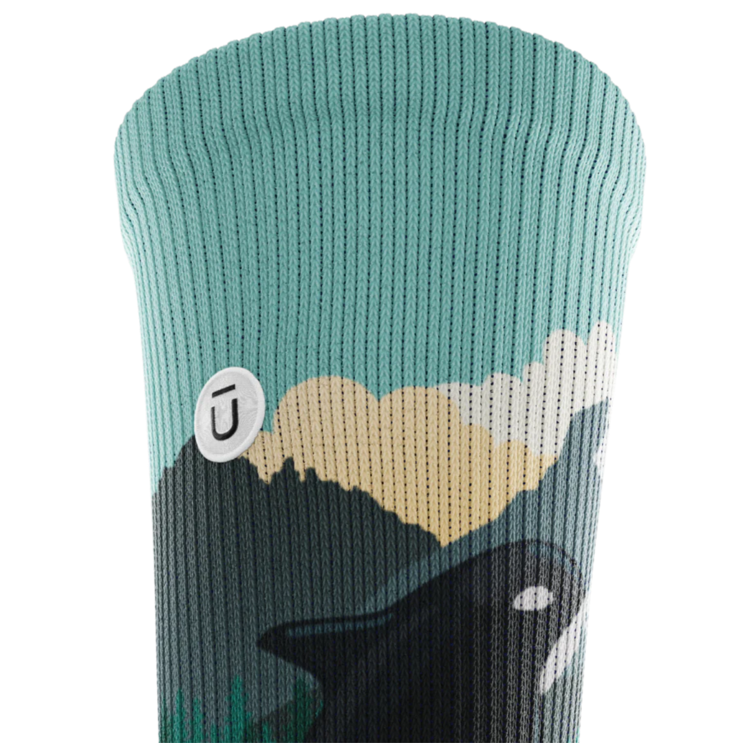 "Vancouver" Performance Crew Running Socks by Outway