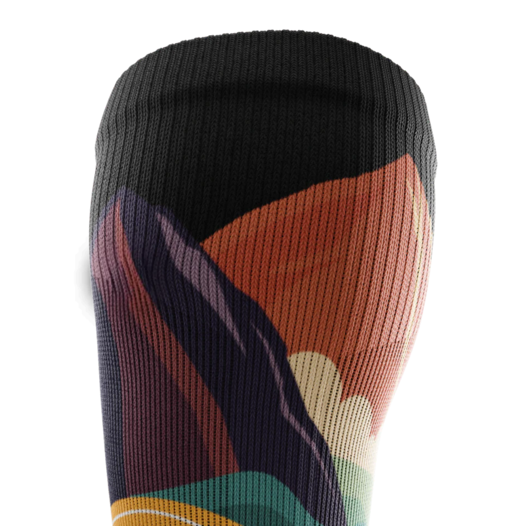 "Meandering" Knee High Compression Socks by Outway