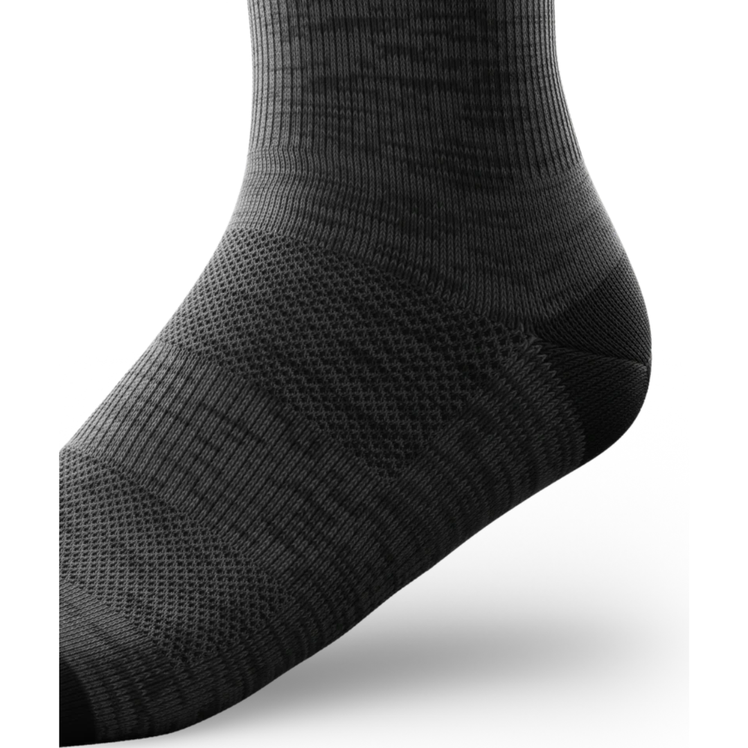 "Stealth North" Performance Crew Running Socks by Outway