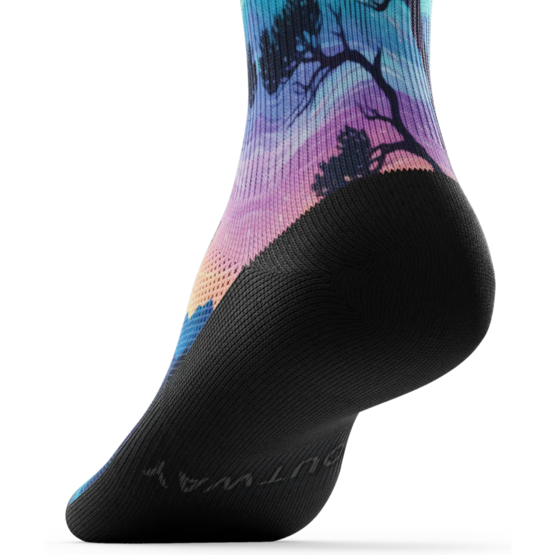 "Star Gazer" Knee High Compression Socks by Outway