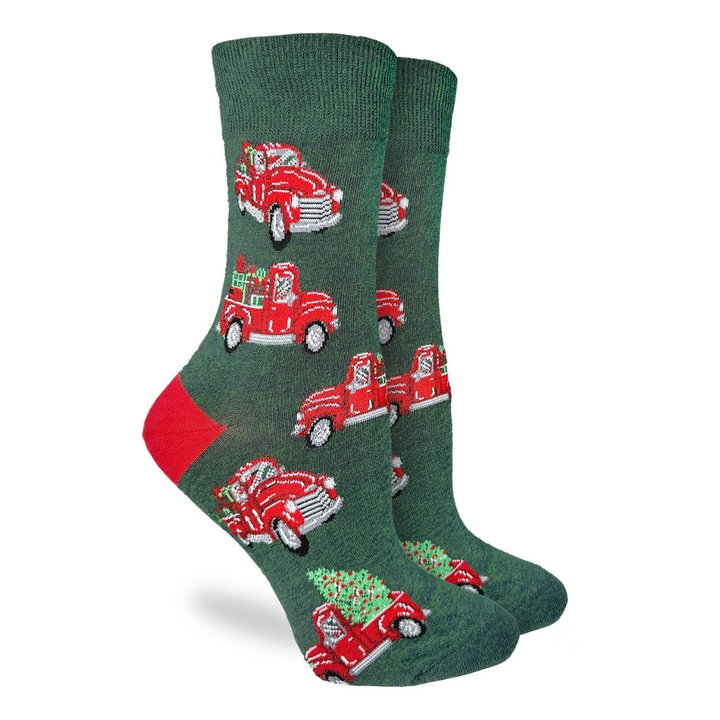 Chaussettes en coton « Arbres de Noël » par Good Luck Sock