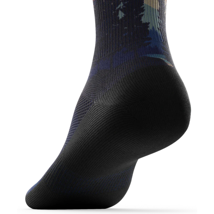 "Moonlight Drift" Performance Crew Running Socks by Outway