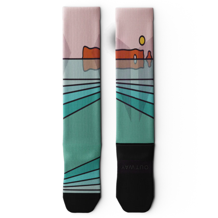 "Perce" Knee High Compression Socks by Outway
