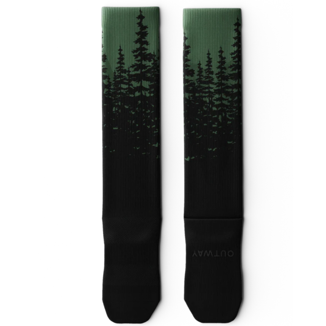 "Fir" Knee High Compression Socks by Outway