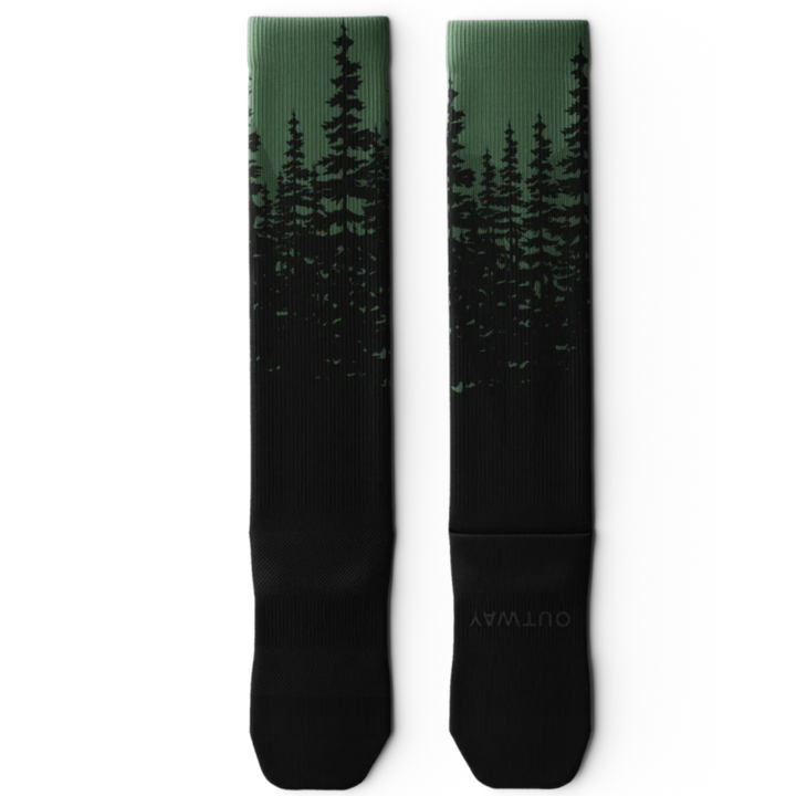 "Fir" Knee High Compression Socks by Outway