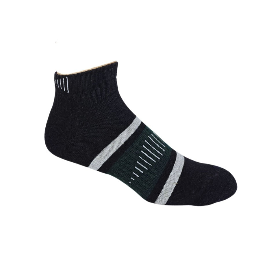 J.B. Field's 80% Organic Cotton Athletic Ankle Socks