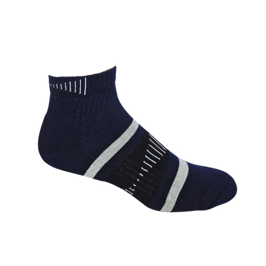 J.B. Field's 80% Organic Cotton Athletic Ankle Socks