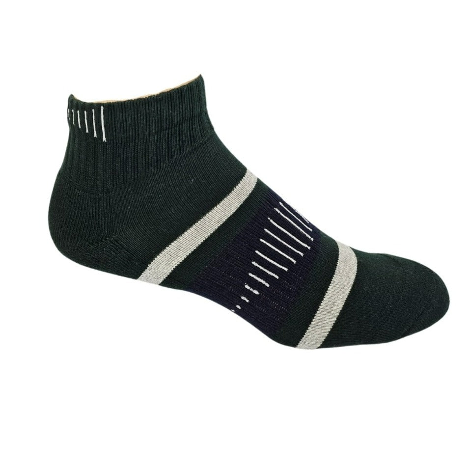 J.B. Field's 80% Organic Cotton Athletic Ankle Socks