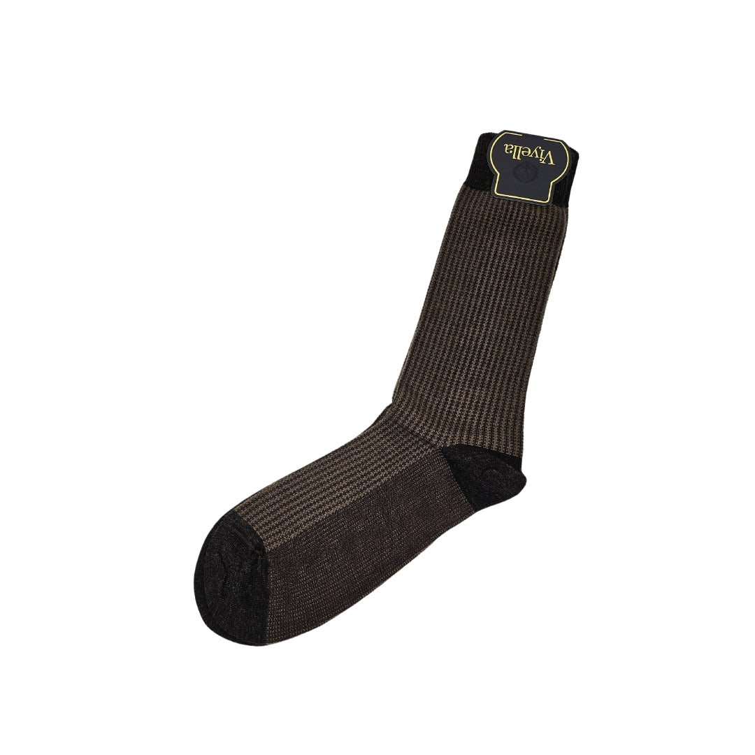 Men's Merino Wool Dress/Casual Pattern Crew Socks (CLEARANCE)