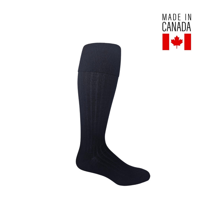 English Sport Shop Bermuda Merino Wool Ribbed 22" Thigh-high Sock