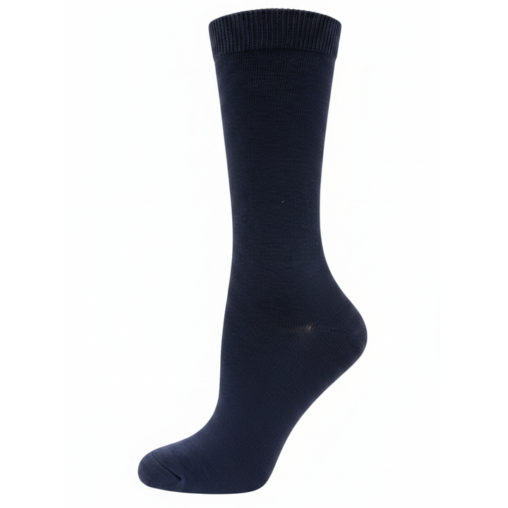 Chaussettes diabétiques côtelées en coton par Wellness - Grande 
