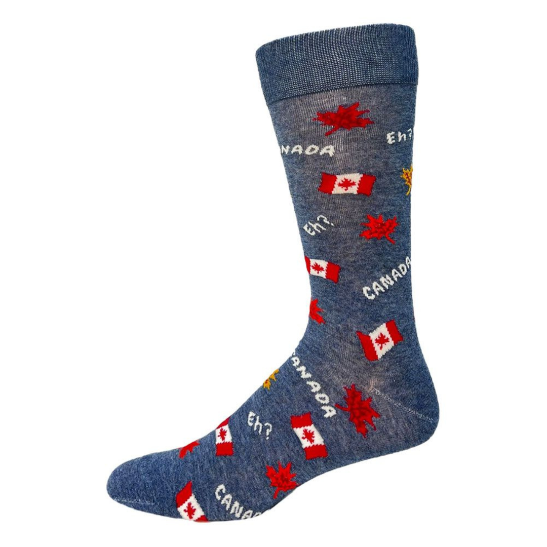 Chaussettes en coton « Toronto Canada » par Crazy Toes