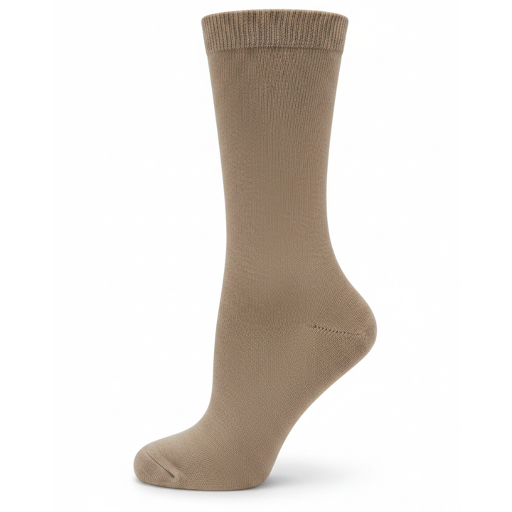 Chaussettes diabétiques côtelées en coton par Wellness - Grande 