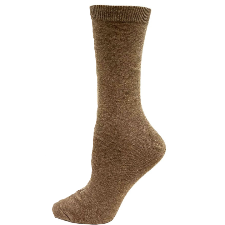 Chaussettes diabétiques côtelées en coton par Wellness - Grande 